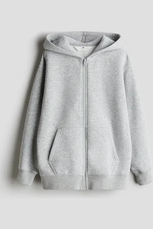 H&M Hoodie med lynlås