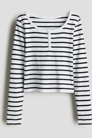 H&M Langærmet top i jersey