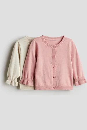 H&M 2-pak finstrikket cardigan