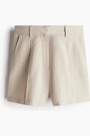 H&M Shorts i hørblanding