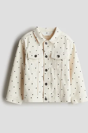 H&M Mønstret jakke i twill
