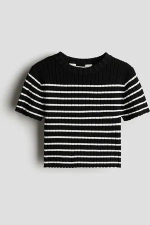 H&M Ribstrikket top