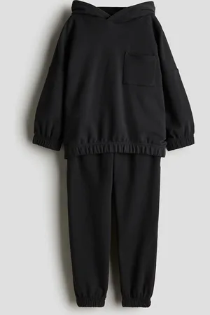 H&M 2-delt sweatshirtsæt i bomuld
