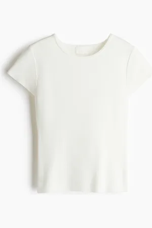 H&M Finstrikket T-shirt