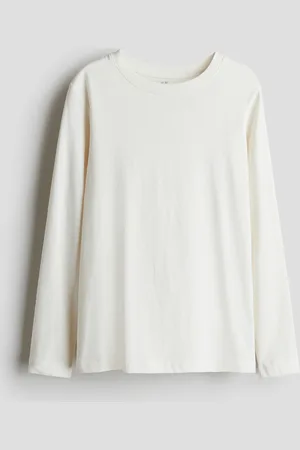 H&M T-shirt med lange ærmer