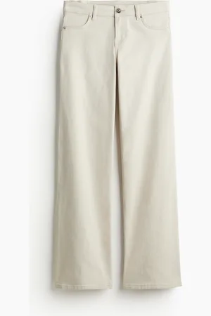 H&M Bukser i twill med lav talje