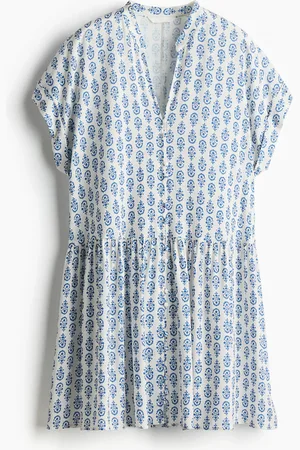 H&M Crinkled tunikakjole