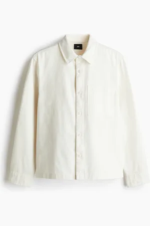 H&M Overshirt i bomuldstwill Regular Fit