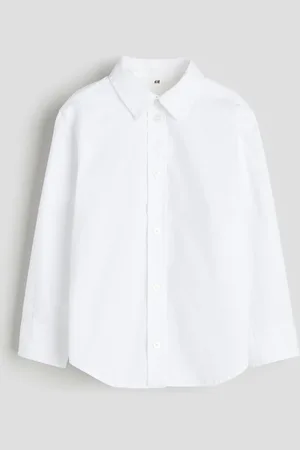 H&M Langærmet skjorte i bomuld