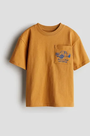 H&M T-shirt i bomuld med motiv