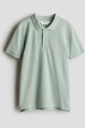 H&M Poloshirt i bomuldspiqué