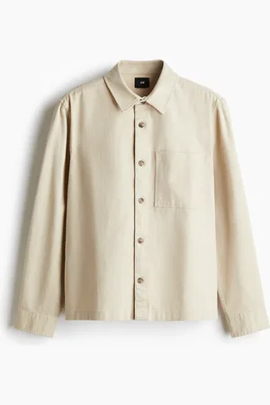 H&M Overshirt i bomuldstwill Regular Fit