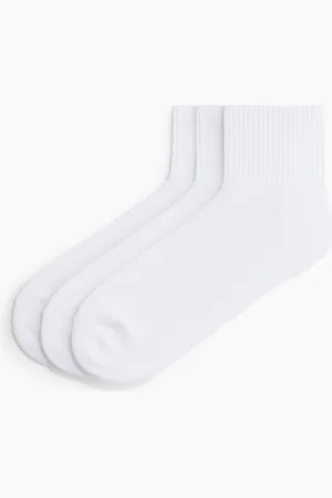 H&M 3-pak strømper med Lycra®