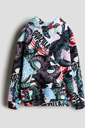 H&M Hættetrøje med motiv