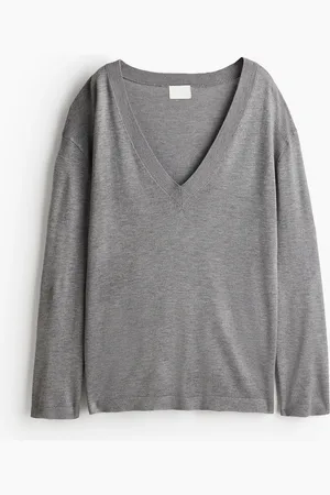 H&M Trøje med V-udskæring