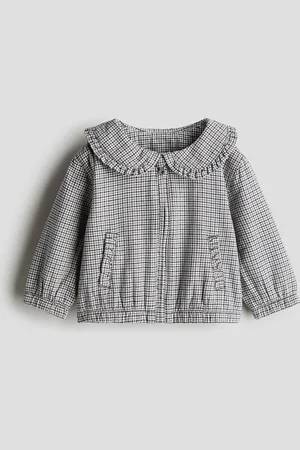 H&M Jakke i twill med krave