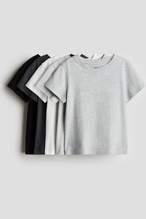 H&M 5-pak T-shirt i bomuld
