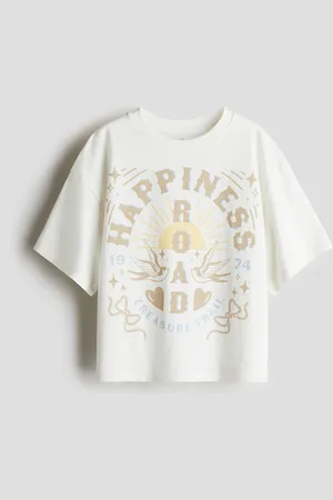 H&M Oversized T-shirt i bomuld