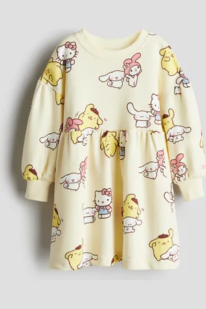 H&M Sweatshirtkjole med mønster