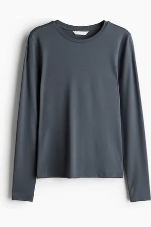 H&M Langærmet top i micro