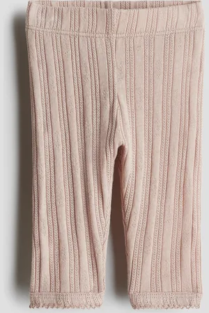 H&M Leggings i pointellejersey af bomuld