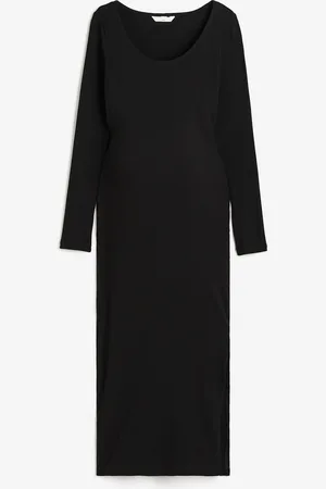 H&M MAMA Ribbet bodycon-kjole