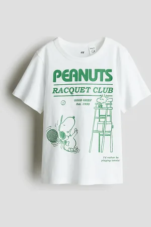 H&M T-shirt i bomuld med tryk