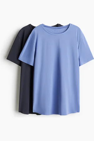 H&M 2-pak trænings-T-shirt med DryMove™