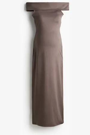 H&M MAMA Off shoulder-kjole i jersey