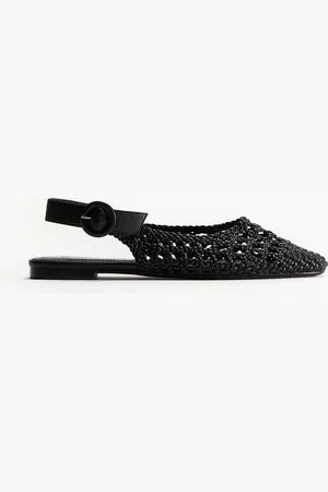 H&M Flettede slingbacks