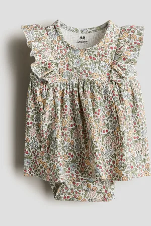 H&M Bodykjole med flæsekant