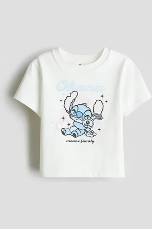 H&M T-shirt med tryk