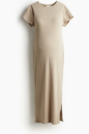 H&M MAMA Ribbet kjole