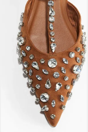 H&M Sandaler med similipynt