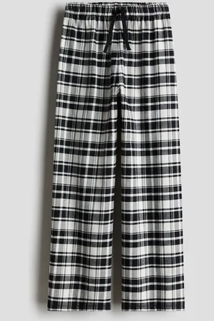 H&M Natbukser i flonel