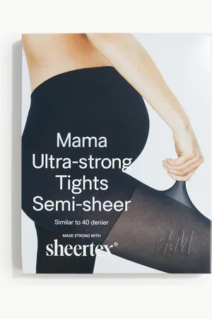 H&M MAMA Sheertex® ultrastærke semitransparente tights