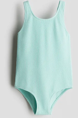 H&M Strukturmønstret badedragt