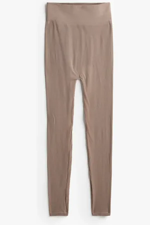 H&M MAMA Seamless ribbede leggings