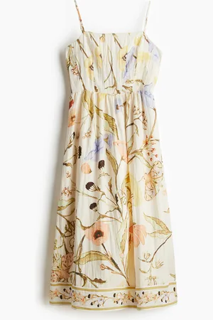 H&M Midi-kjole med smalle stropper