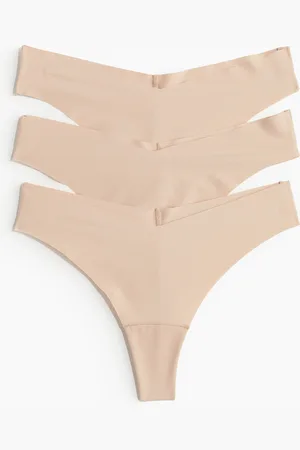 H&M 3-pak trusser Brazilian, som ikke ses udenpå