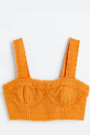 H&M Croptop med frynser