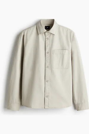 H&M Overshirt i twill Regular Fit