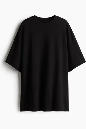 H&M Oversized sweatshirt med korte ærmer