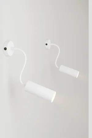 H&M Sæt Med To Fleksible Væglamper Med Spotlys