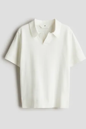 H&M Finstrikket poloshirt