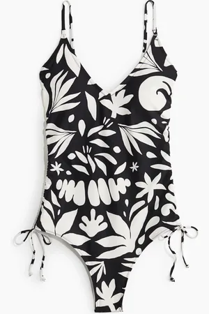 H&M Badedragt med vatterede skåle og snøre