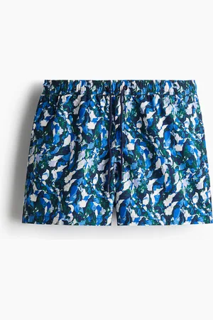 H&M Borg Print Swim Shorts
