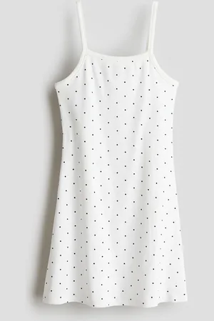 H&M Stropkjole i bomuldsjersey