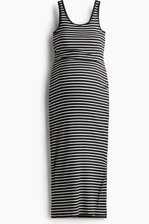 H&M MAMA Finstrikket kjole