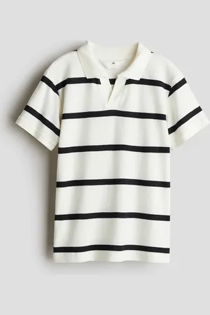 H&M Finstrikket poloshirt